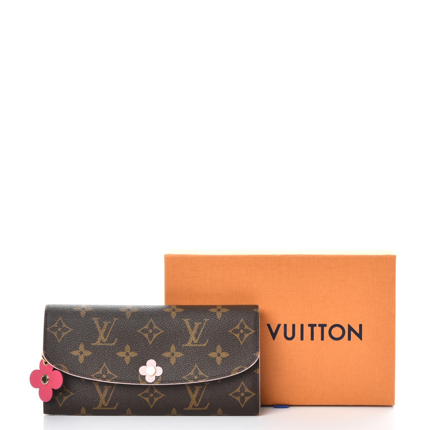 Louis Vuitton Monogram Bloom Flower Emilie Wallet 8 of 8