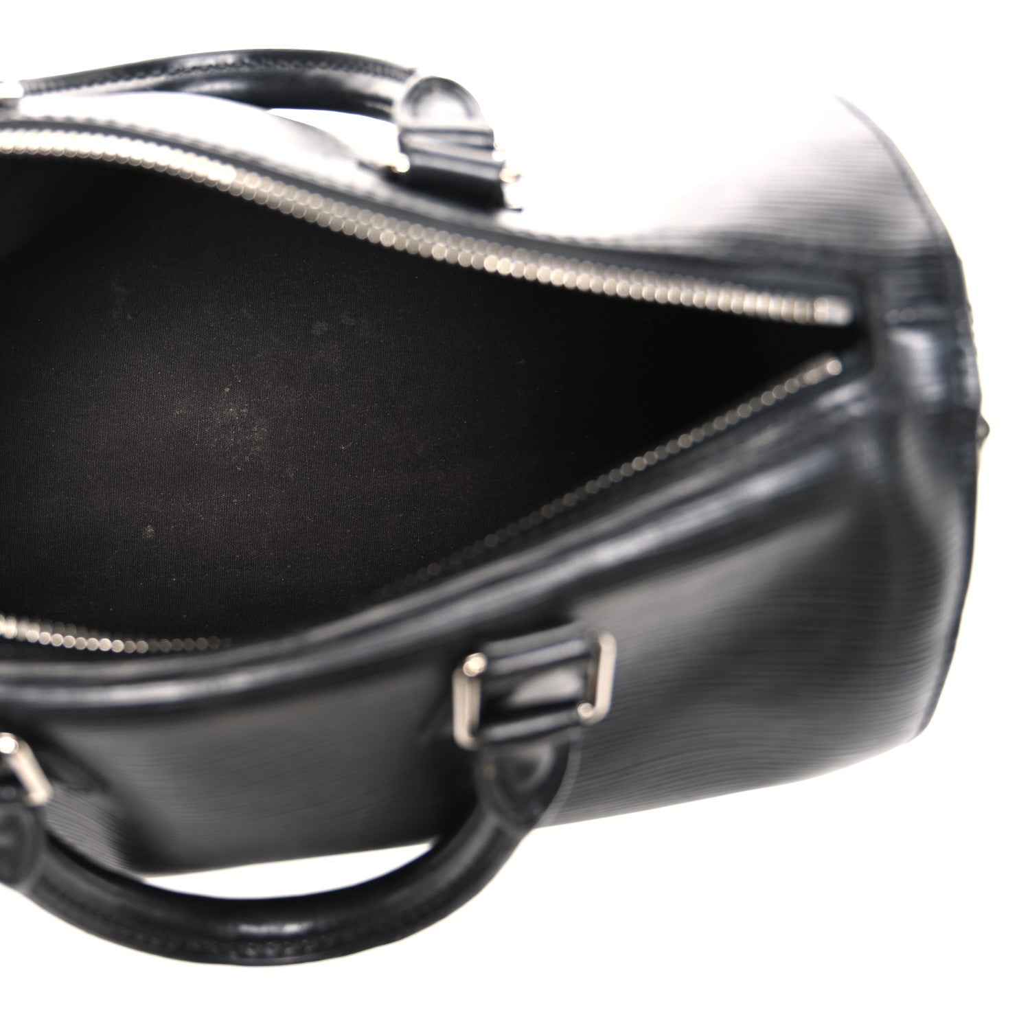 Louis Vuitton Epi Speedy 30 Black 5 of 10