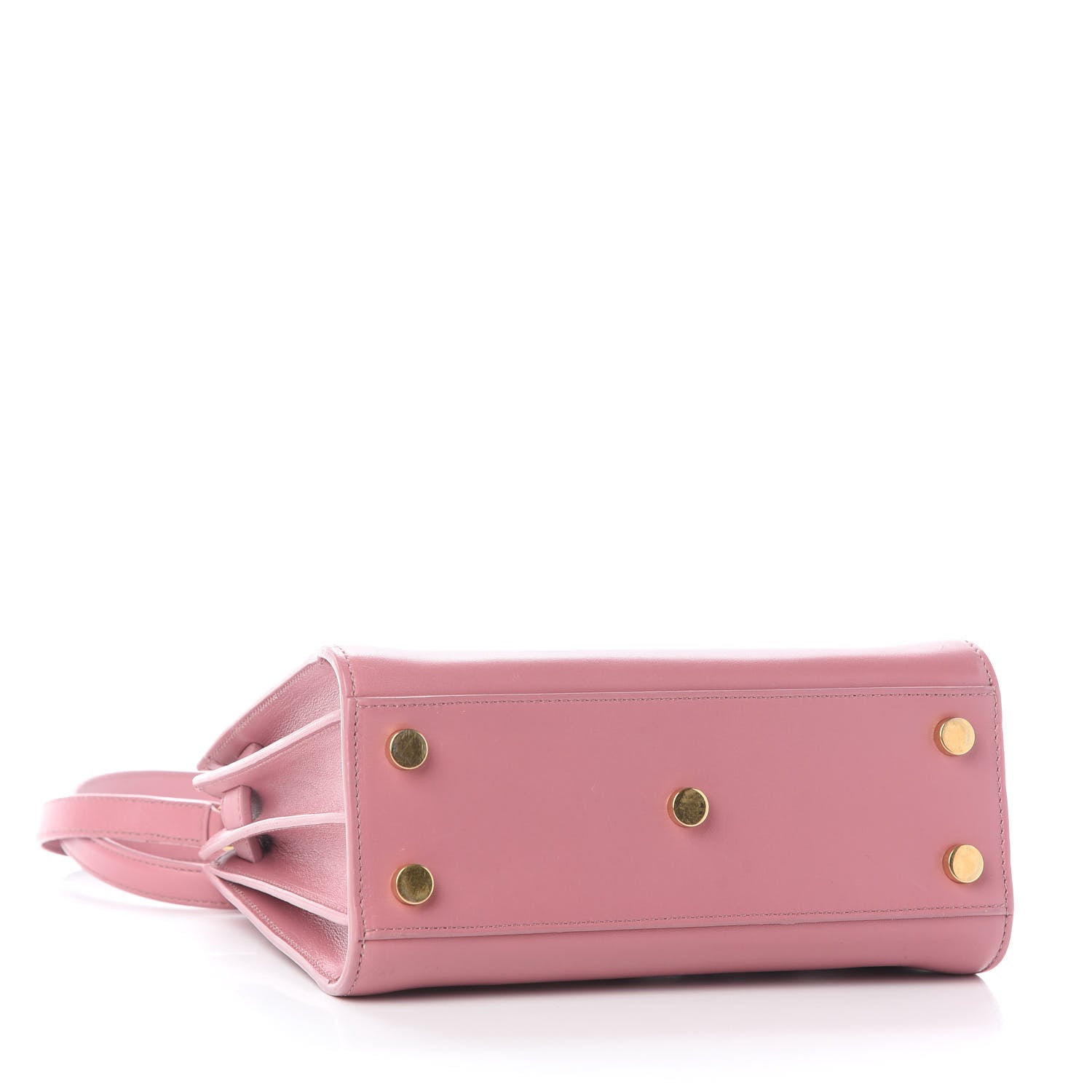 Saint Laurent Calfskin Nano Sac De Jour Rose Dark 3 of 10