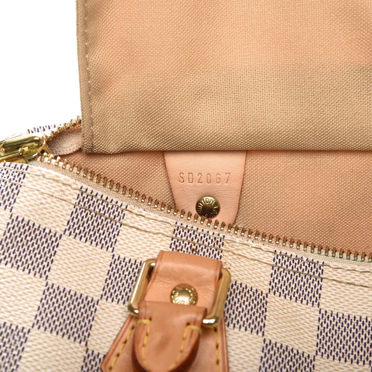 Louis Vuitton Damier Azur Speedy 25 7 of 14