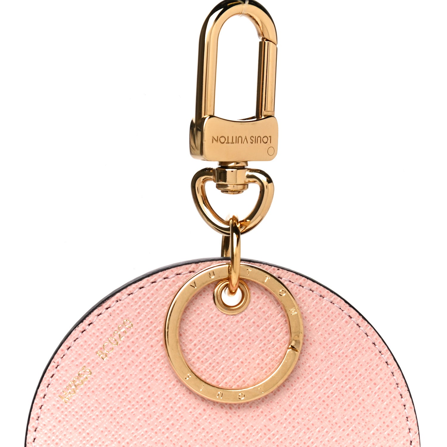 Louis Vuitton Monogram 2020 Christmas Animation Big Wheel Bag Charm Key Ring Rose Ballerine 6 of 7
