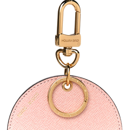 Louis Vuitton Monogram 2020 Christmas Animation Big Wheel Bag Charm Key Ring Rose Ballerine 6 of 7