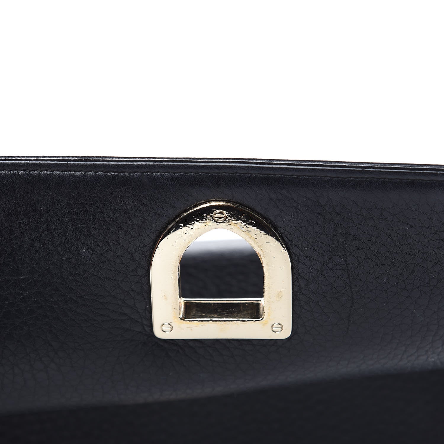 Christian Dior Grained Calfskin Medium Diorama Flap Bag Black 9 of 12