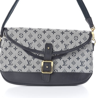 Louis Vuitton Mini Monogram Marjorie Blue 7 of 9