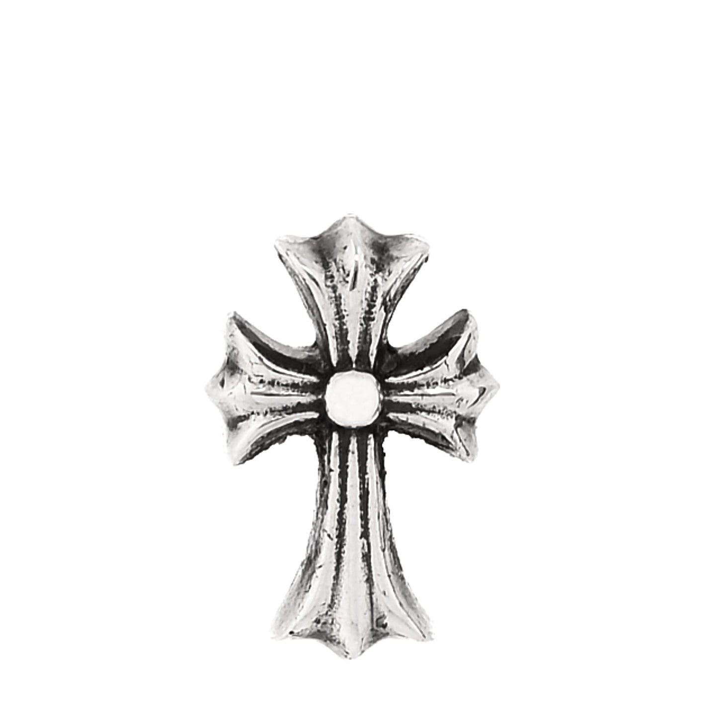 Sterling Silver Cross Single Earring