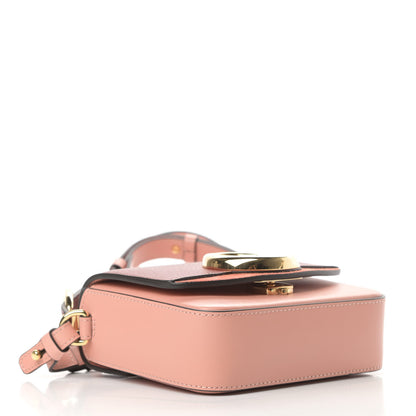 Chloe Shiny Calfskin Goatskin Mini C Double Carry Fallow Pink 4 of 12