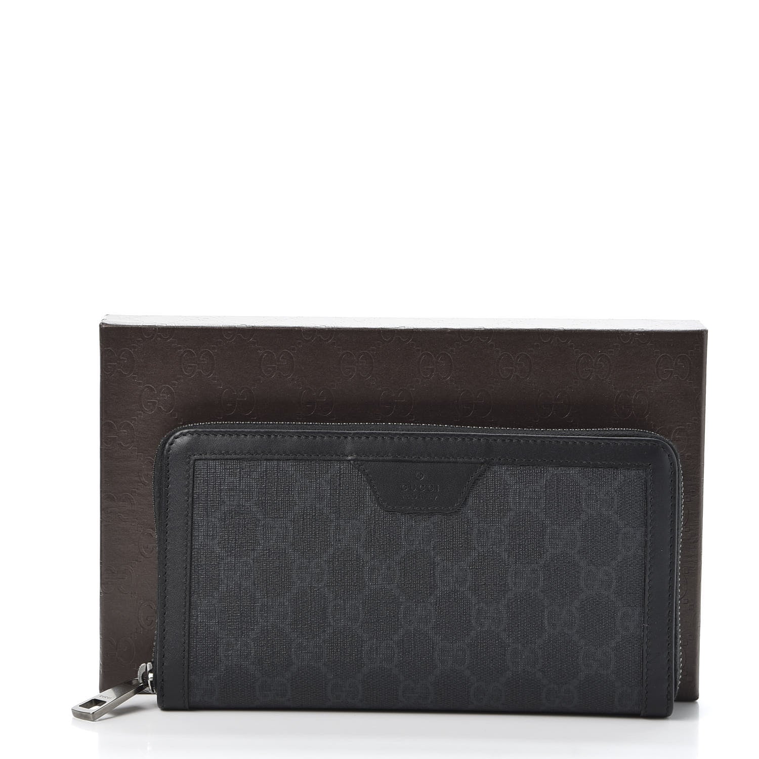 Gucci GG Supreme Monogram Zip Around Wallet 8 of 8