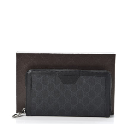 Gucci GG Supreme Monogram Zip Around Wallet 8 of 8