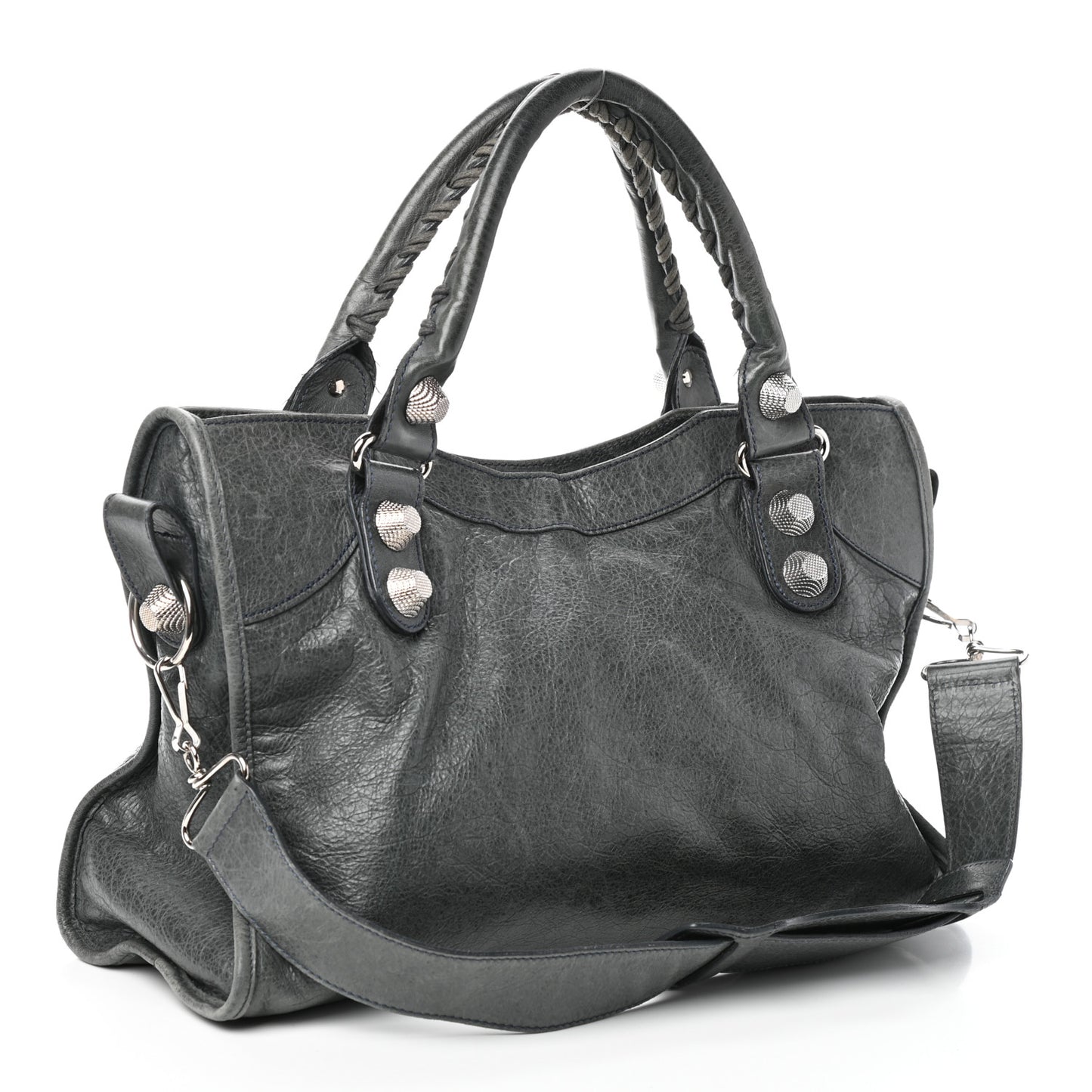 Agneau Giant 21 Silver Hardware City Anthracite