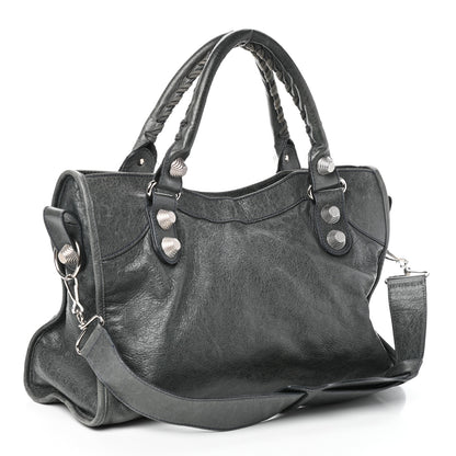 Balenciaga Agneau Giant 21 Silver Hardware City Anthracite 3 of 9