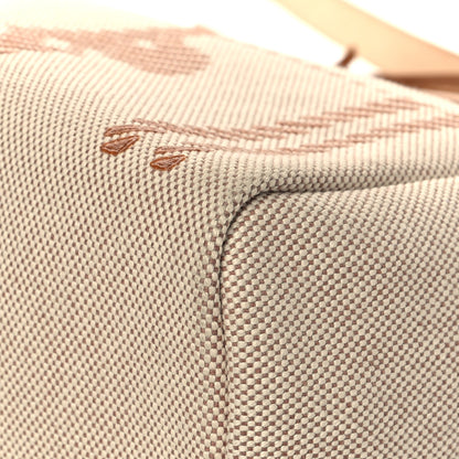 Hermes Vache Hunter Toile H Brides de Gala Herbag Zip Retourne 31 PM Natural 12 of 15