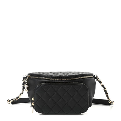 Chanel Caviar Quilted Business Affinity Waist Belt Bag Black 1 of 4