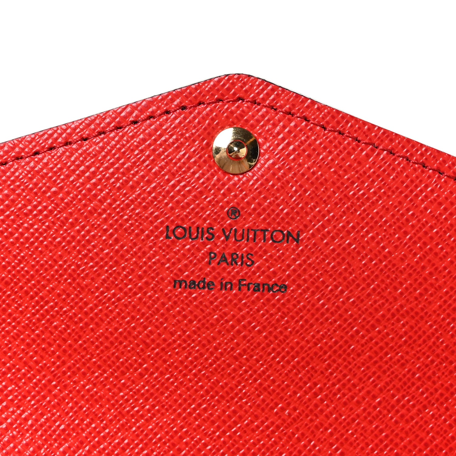 Louis Vuitton Monogram Sarah Wallet NM Coquelicot 7 of 8