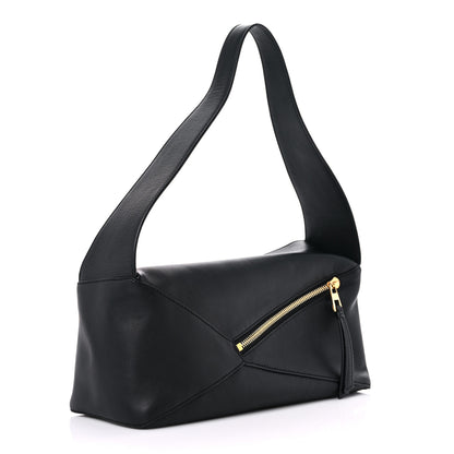 Loewe Calfskin Puzzle Hobo Black 3 of 15