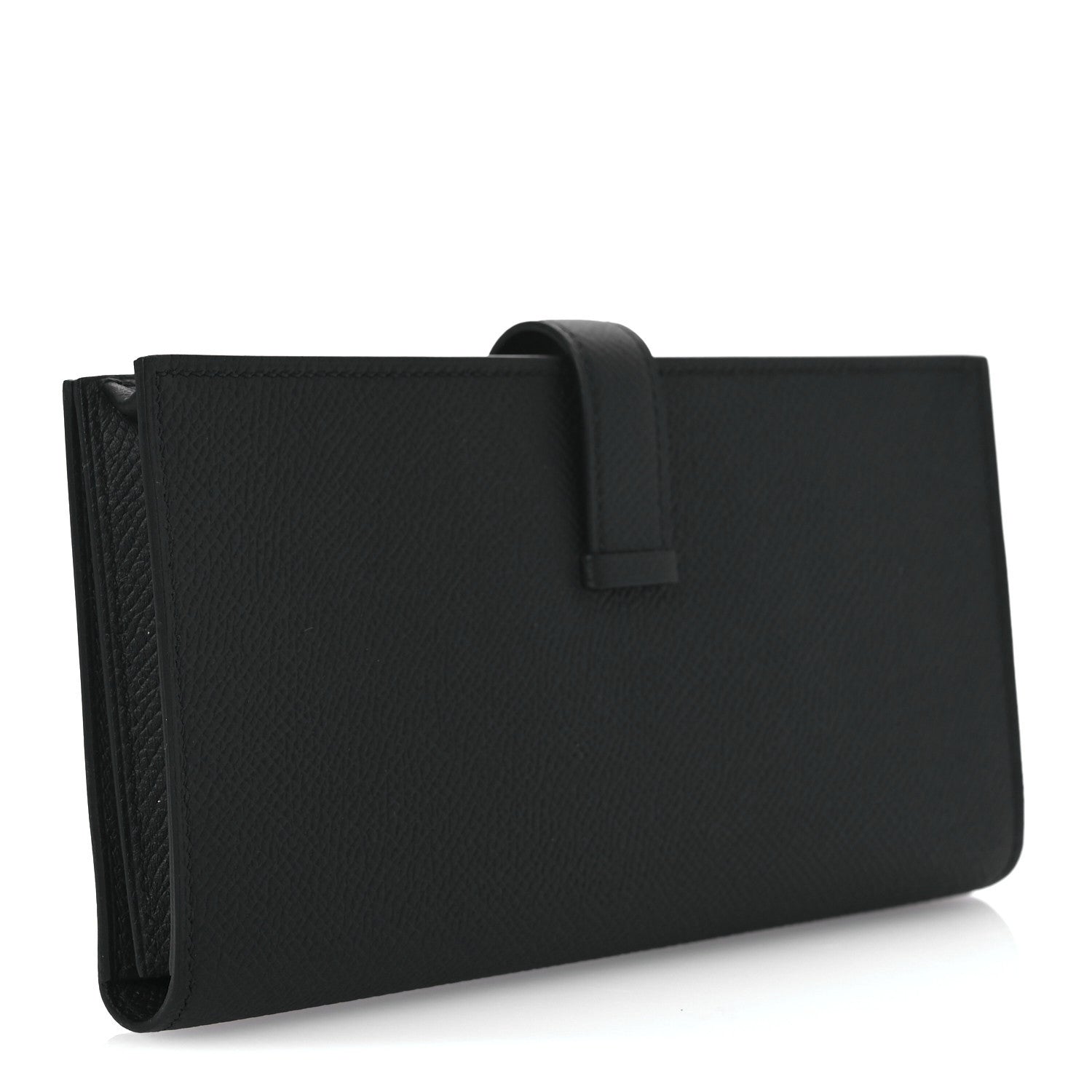 Hermes Epsom Bearn Gusset Wallet Black 3 of 13