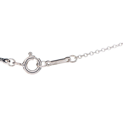 Tiffany Sterling Silver 16mm Elsa Peretti Open Heart Pendant Necklace 9 of 9