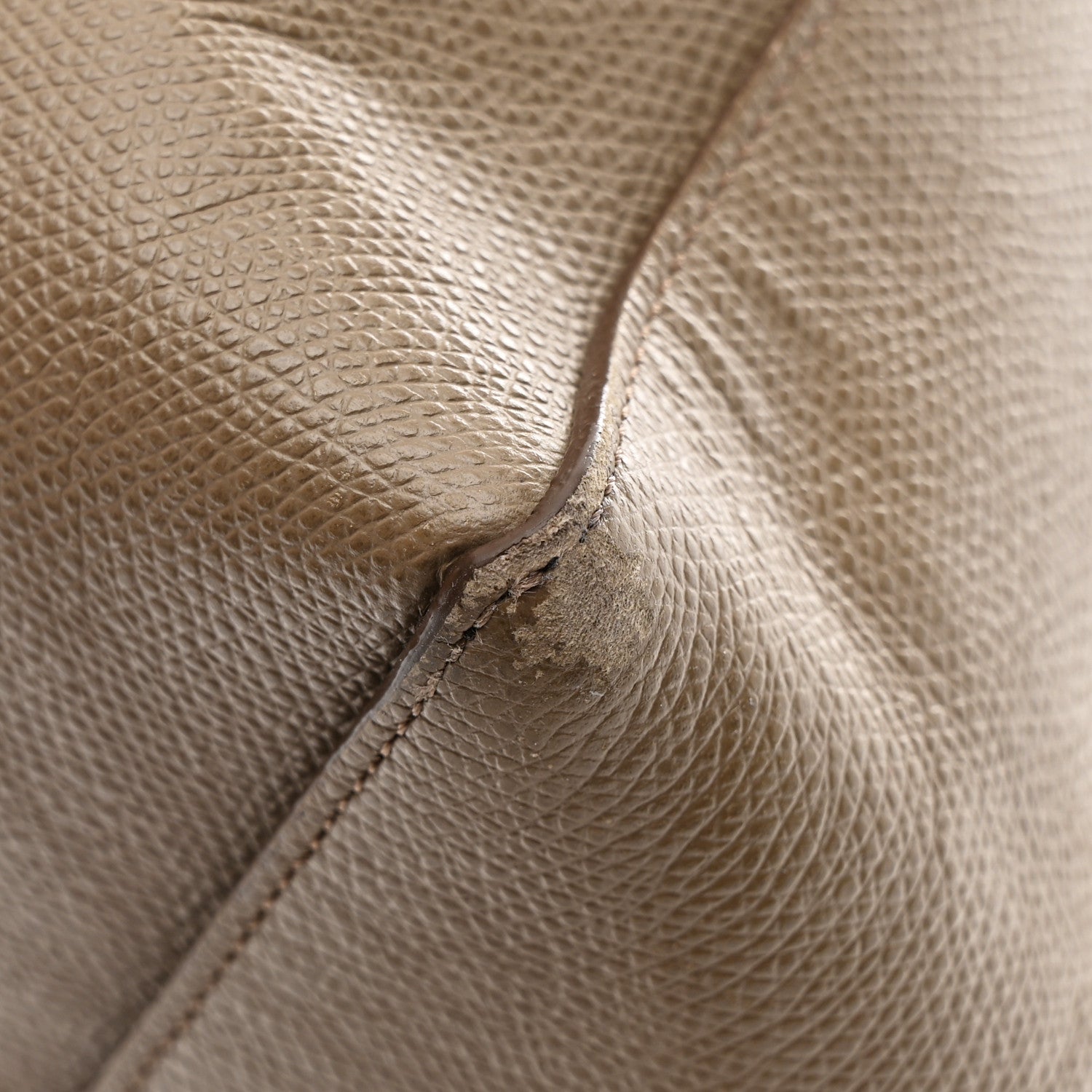 Celine Grained Calfskin Medium Horizontal Cabas Phantom Taupe 10 of 10