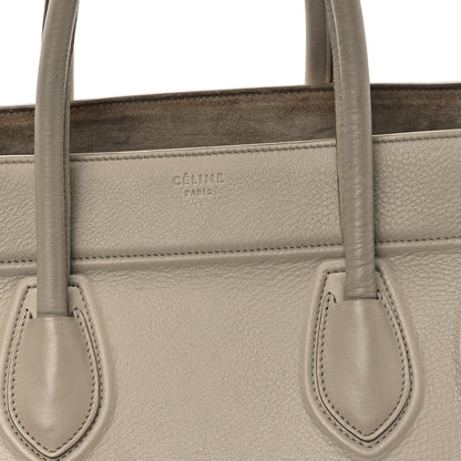 Celine Supple Calfskin Medium Phantom Luggage Beige 7 of 13