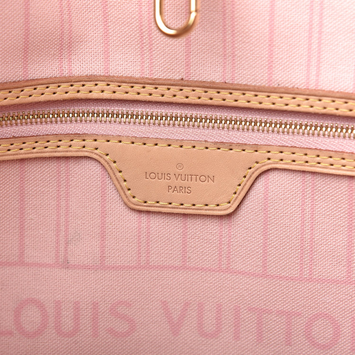 Louis Vuitton Damier Azur Neo Neverfull GM Rose Ballerine 8 of 11