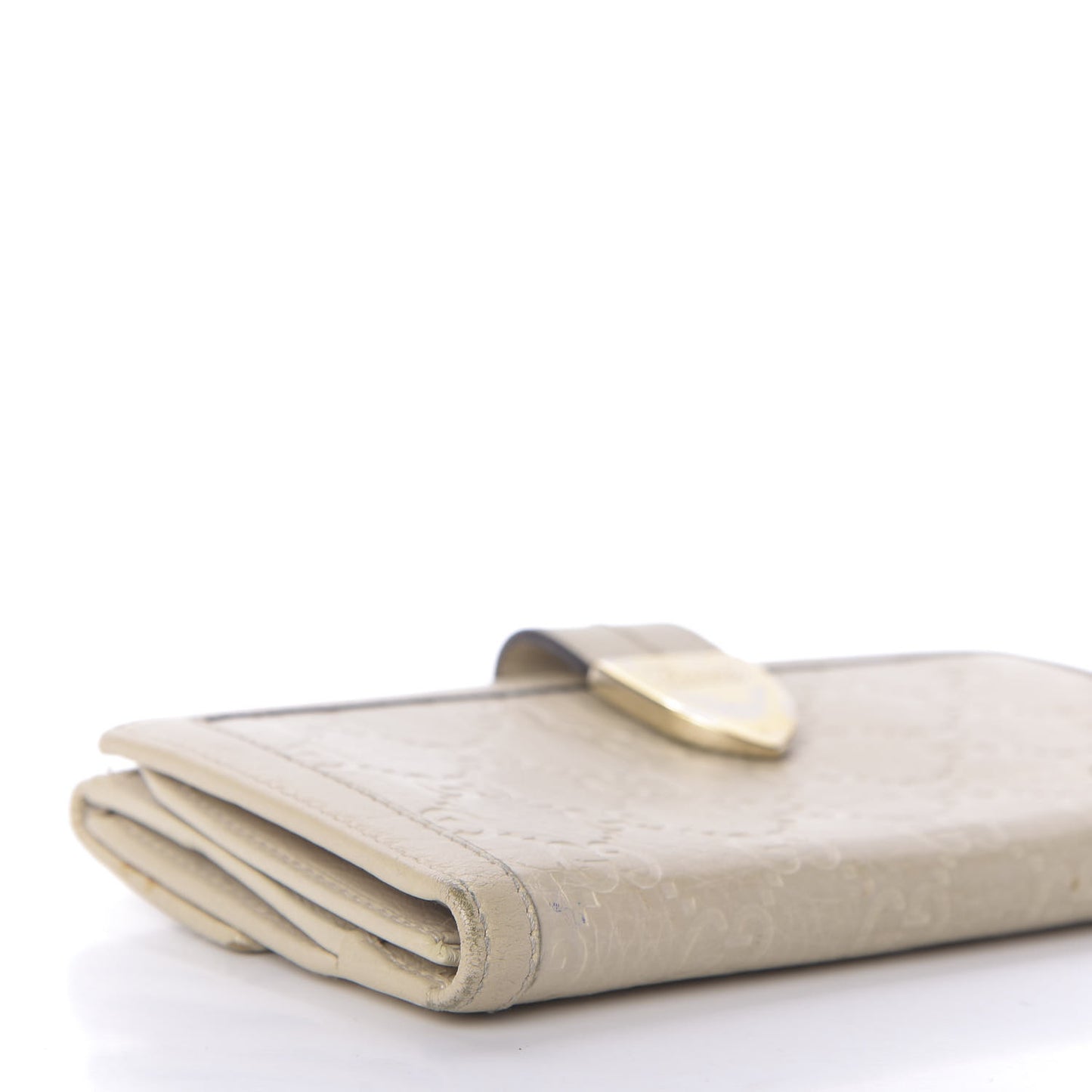 Guccissima Signoria Continental Wallet Off White