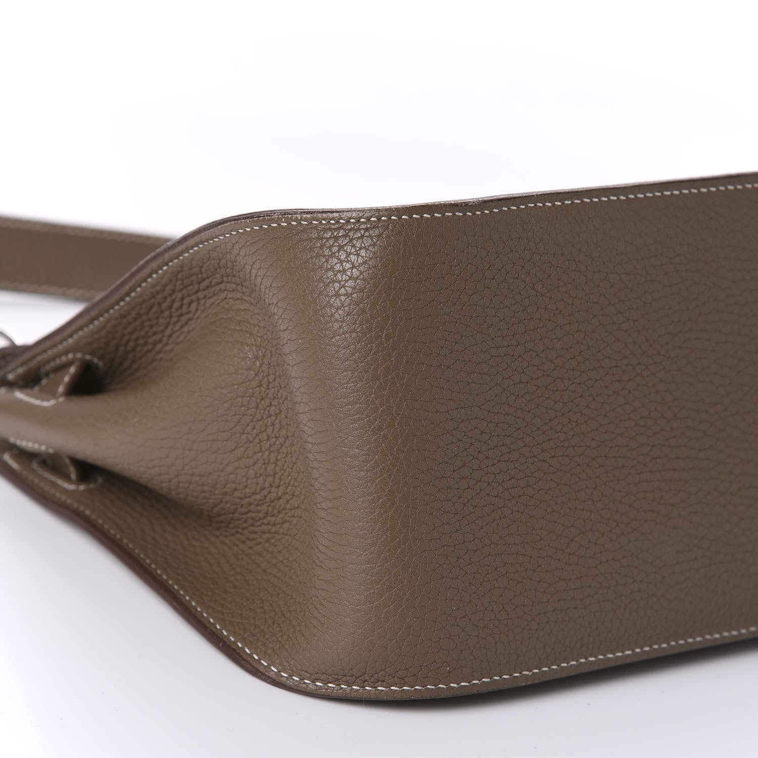 Hermes Taurillon Clemence Jypsiere 28 Etoupe 6 of 10