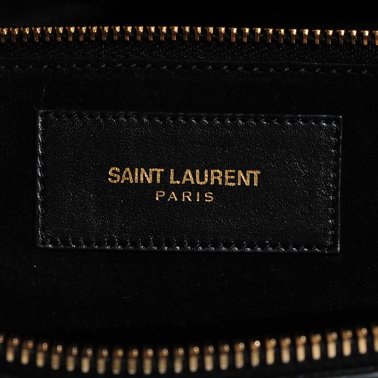 Saint Laurent Smooth Calfskin Small Bi Color Duffle 6 Black White 8 of 9