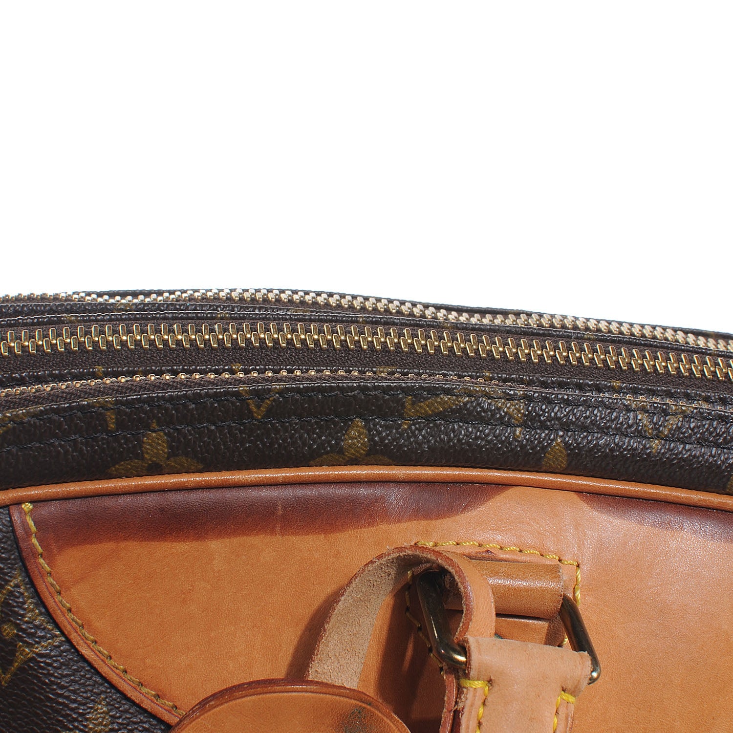 Louis Vuitton Monogram Alize 3 Compartment Bag 9 of 10