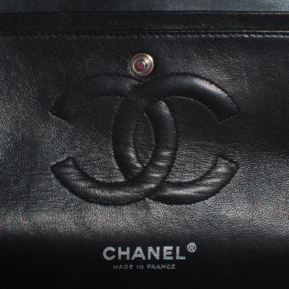 Chanel Patent Medium Double Flap Black 7 of 9