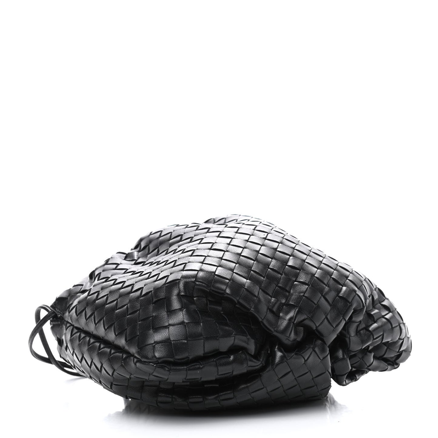 Nappa Intrecciato Small Bulb Black