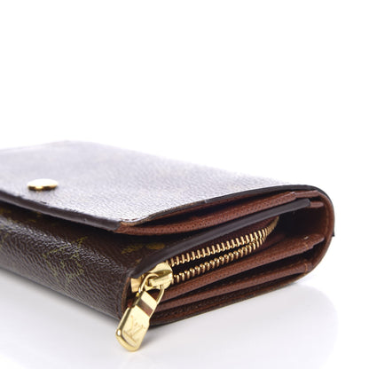 Louis Vuitton Monogram Porte-Monnaie Billets Tresor Wallet 8 of 12