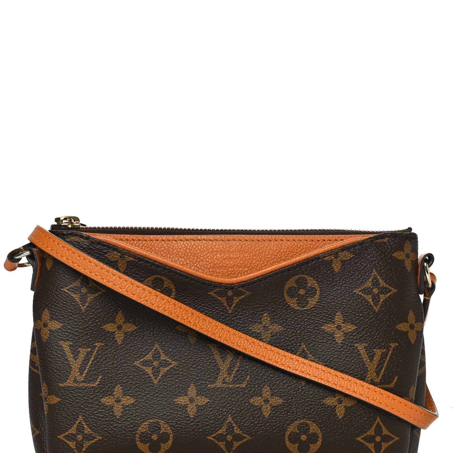 Monogram Pallas Clutch Saffron