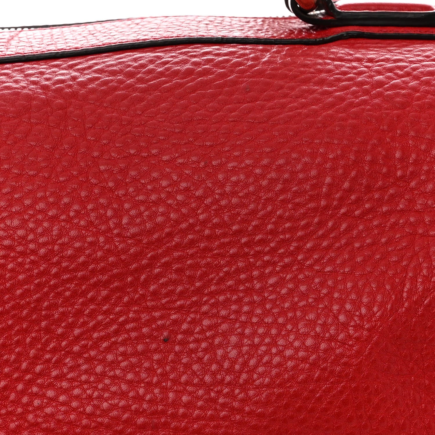 Gucci Pebbled Calfskin Medium Soho Boston Red 14 of 15
