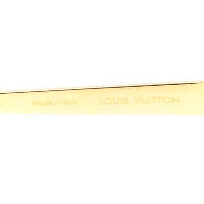 Louis Vuitton Acetate Petit Soupcon Cat Eye Sunglasses Z0487E Black 5 of 7