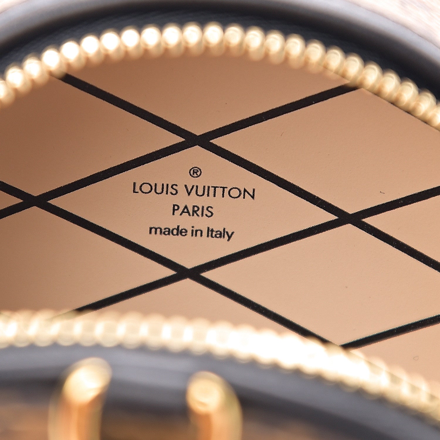 Louis Vuitton Reverse Monogram Boite Chapeau Necklace 5 of 5