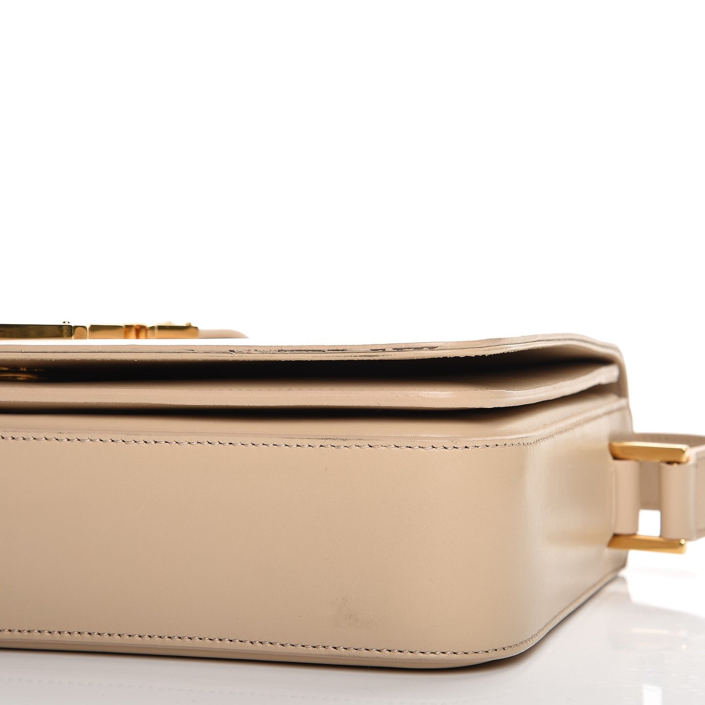 Smooth Calfskin Medium Classic Monogram Universite Bag Cream