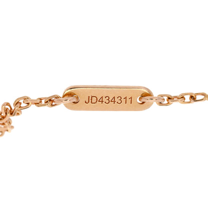 Van Cleef & Arpels 18K Rose Gold Ruby Mini Frivole Bracelet 4 of 4