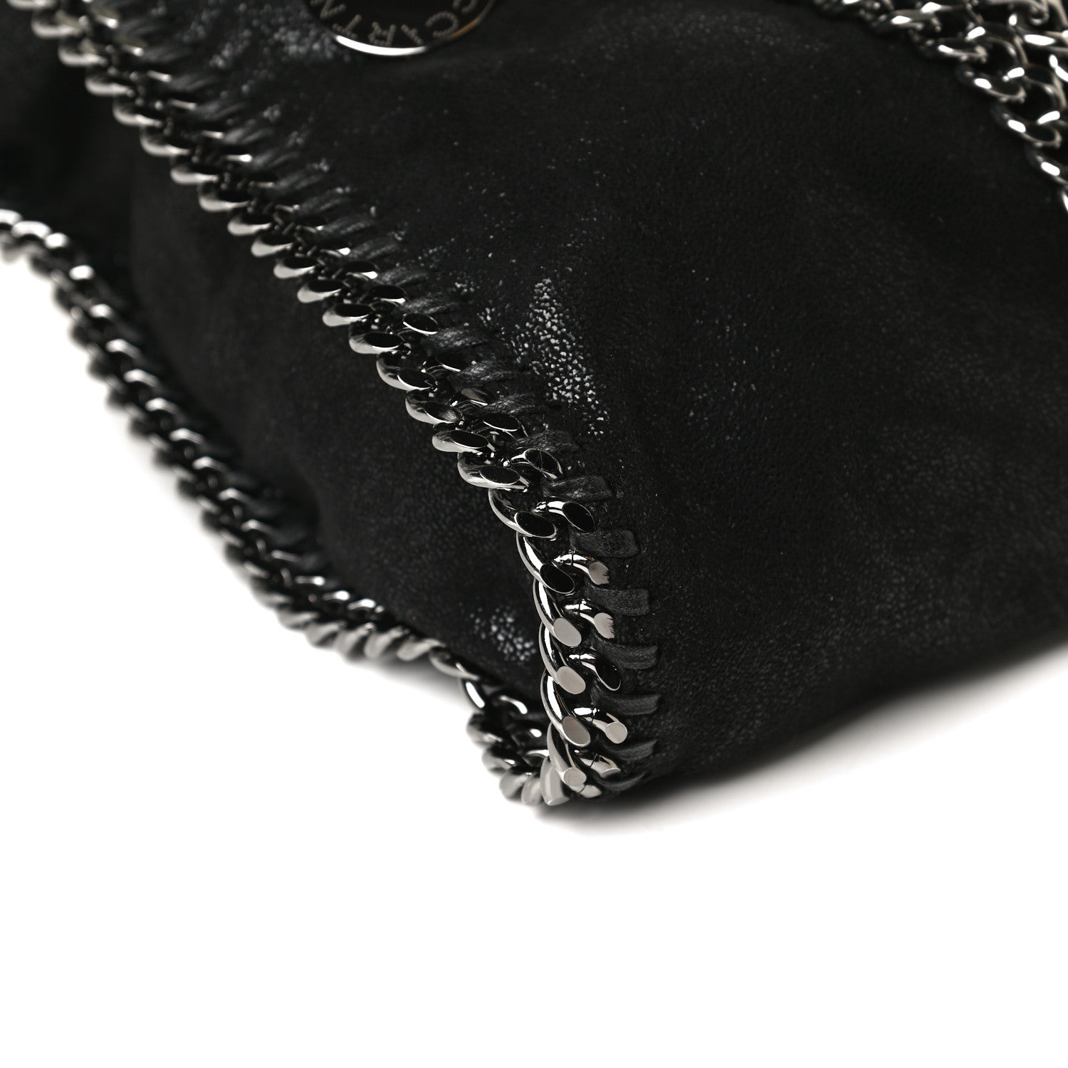 Stella McCartney Shaggy Deer Small Falabella Tote Black 7 of 14