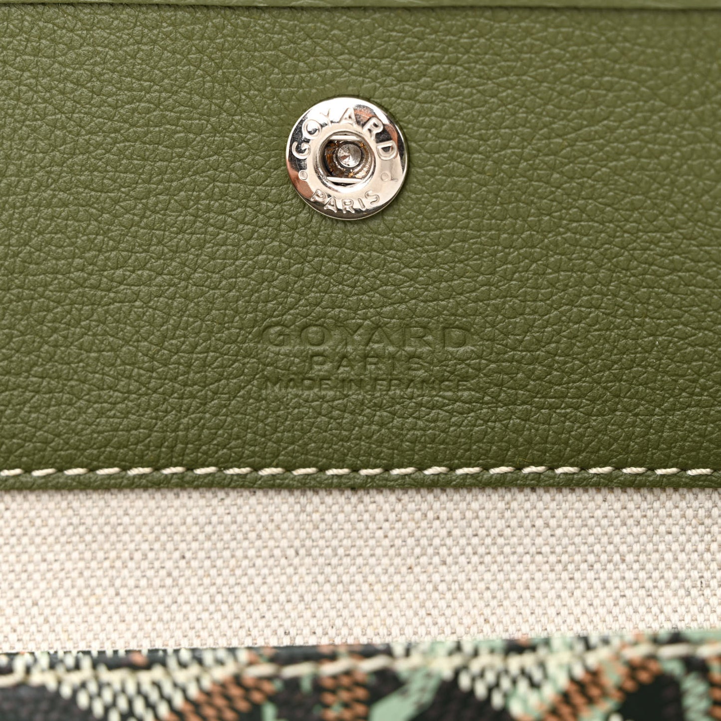 Goyardine Saint Louis Canopée PM Khaki