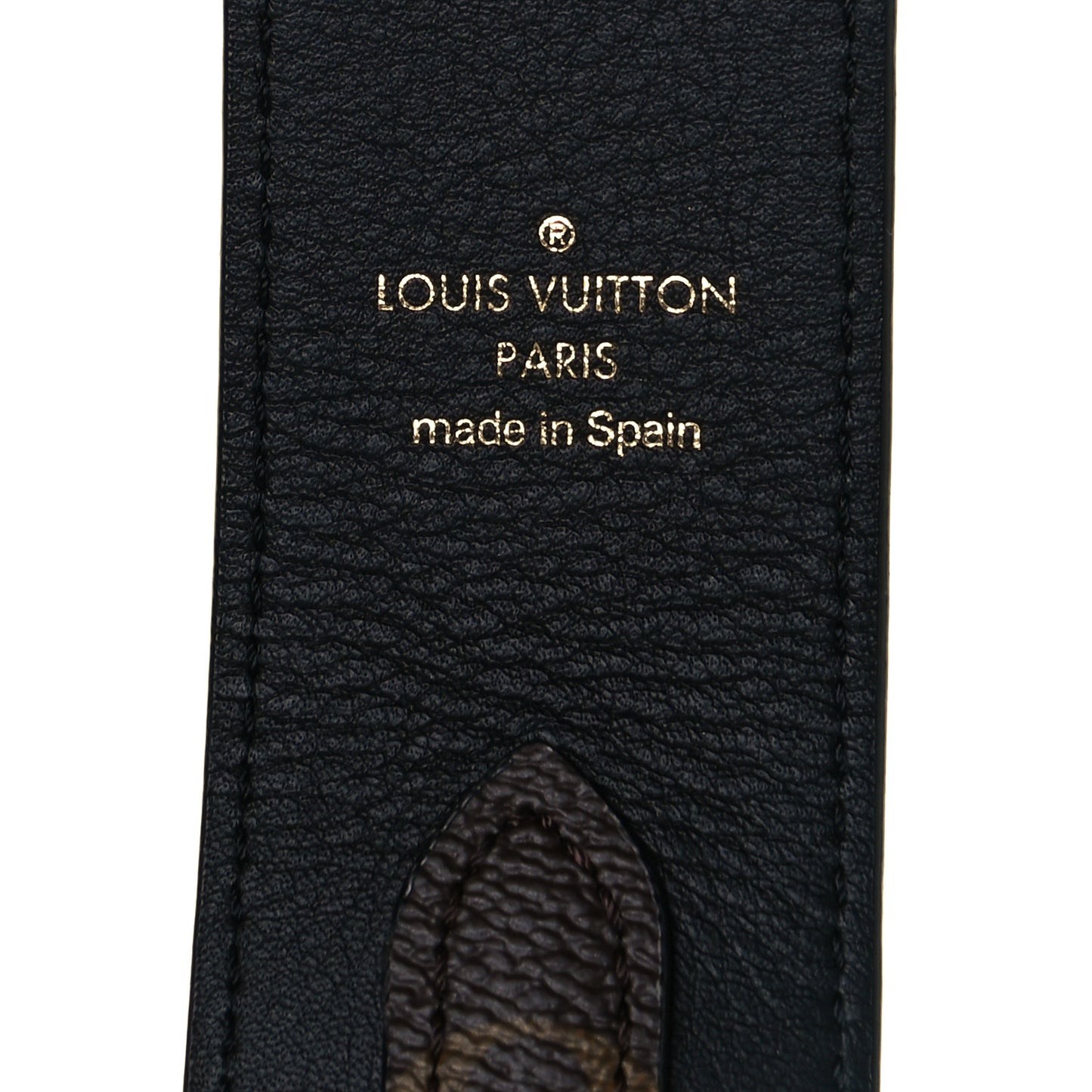 Monogram Bandouliere Shoulder Strap Black