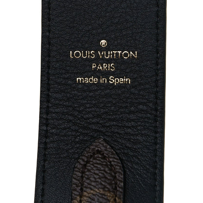 Louis Vuitton Monogram Bandouliere Shoulder Strap Black 3 of 4