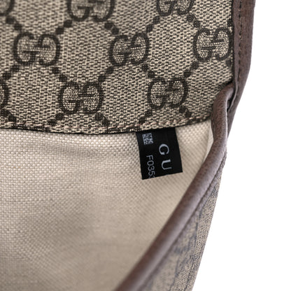Gucci GG Supreme Monogram Neo Vintage Web Belt Bag Brown 8 of 11