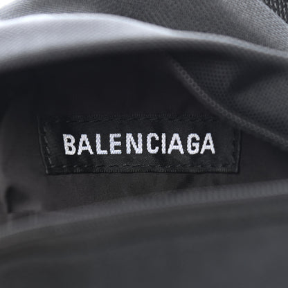 Balenciaga Recycled Casual Nylon Mini Oversized Backpack Black 8 of 8