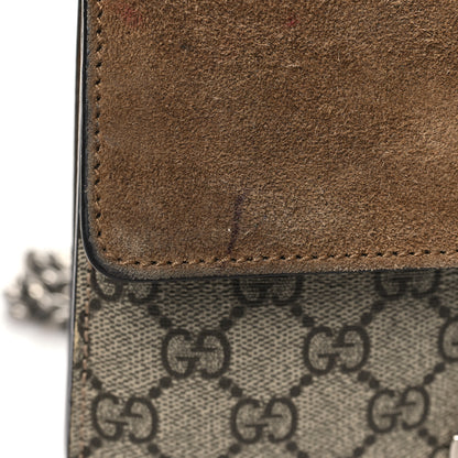 Gucci GG Supreme Monogram Mini Dionysus Shoulder Bag Taupe 14 of 15