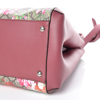Gucci Soft GG Supreme Monogram Blooms Top Handle Bag Beige Multicolor Dry Rose 9 of 9
