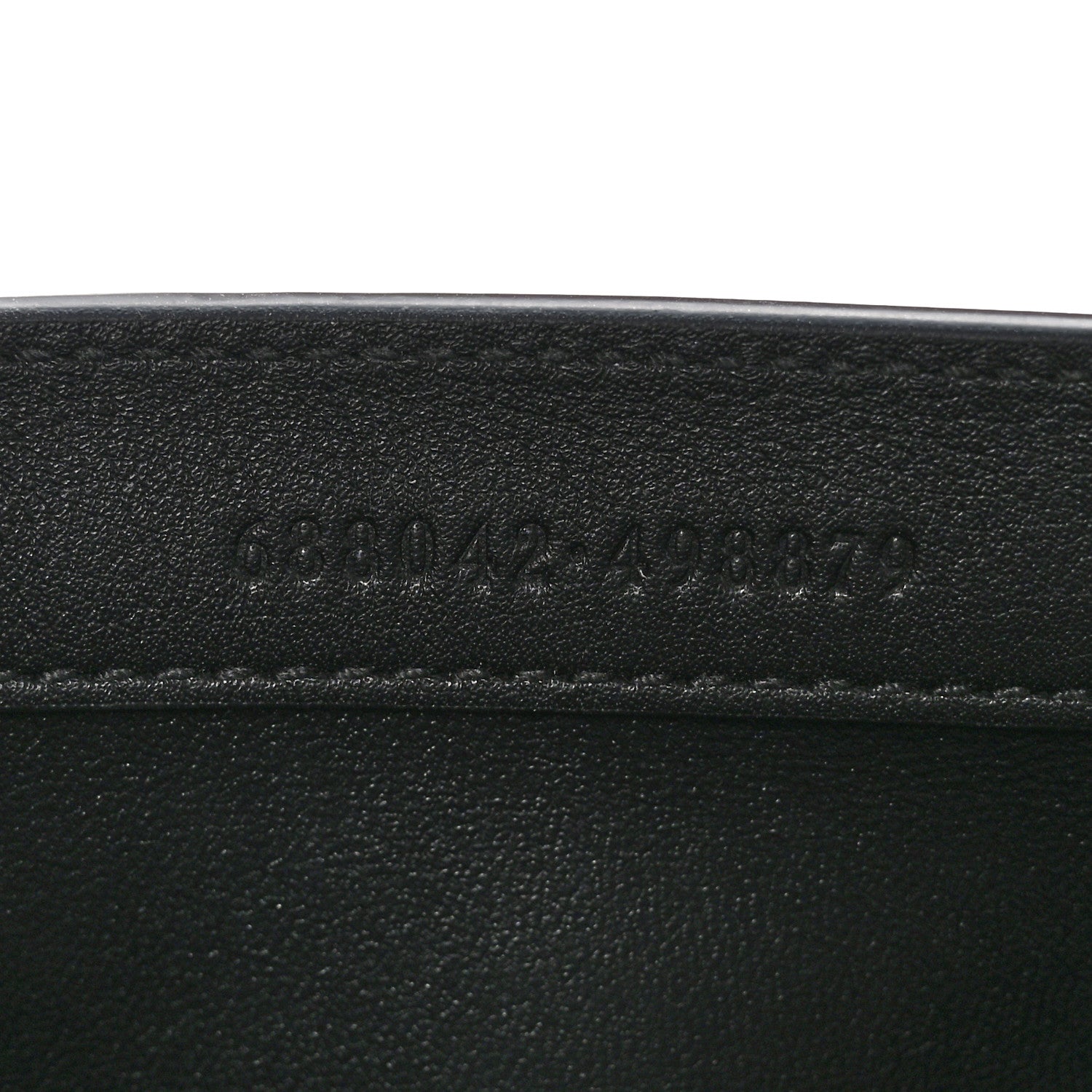 Gucci Calfskin Lizard Embossed Mini Diana Bamboo Top Handle Chain Bag Black 7 of 10