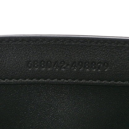 Gucci Calfskin Lizard Embossed Mini Diana Bamboo Top Handle Chain Bag Black 7 of 10