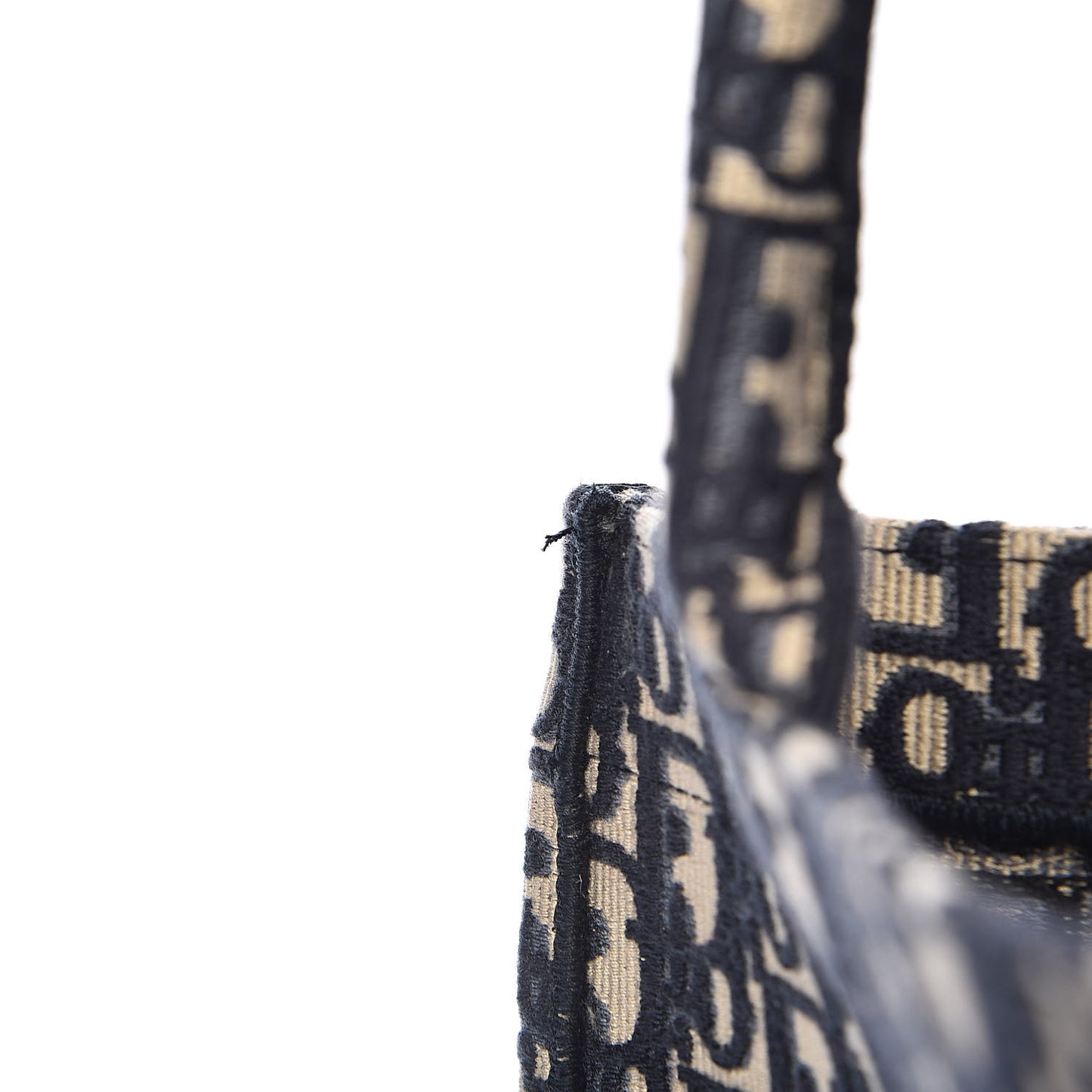Oblique Medium Book Tote Blue Multicolor