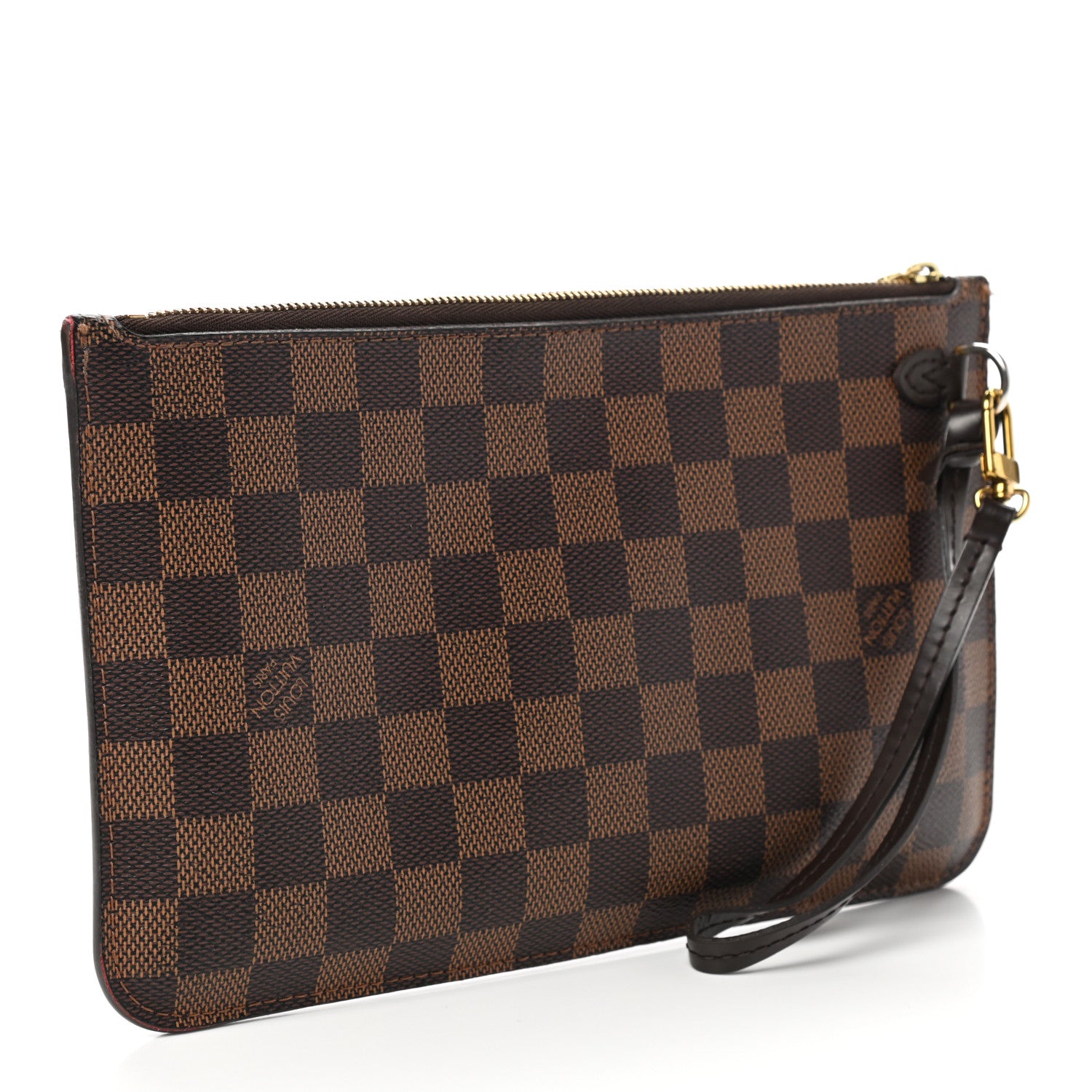 Louis Vuitton Damier Ebene Neverfull MM GM Pochette 3 of 13