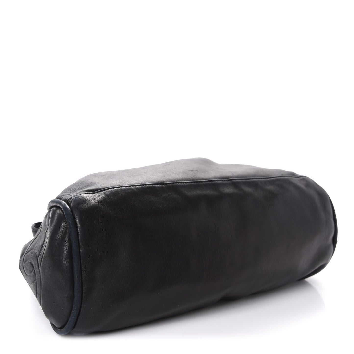 Lambskin Large Ultimate Soft Tote Black