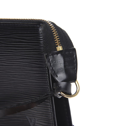 Louis Vuitton Epi Pochette Accessories 24 Black 6 of 10